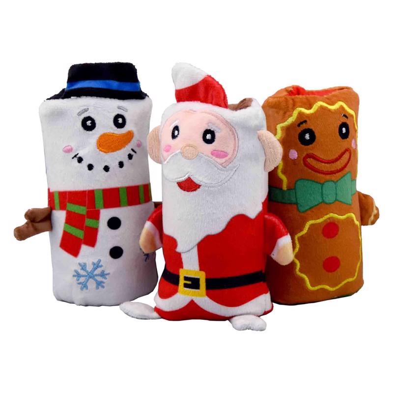 Shawshank LEDz Christmas Flip-N-Slip Squishy Toy
