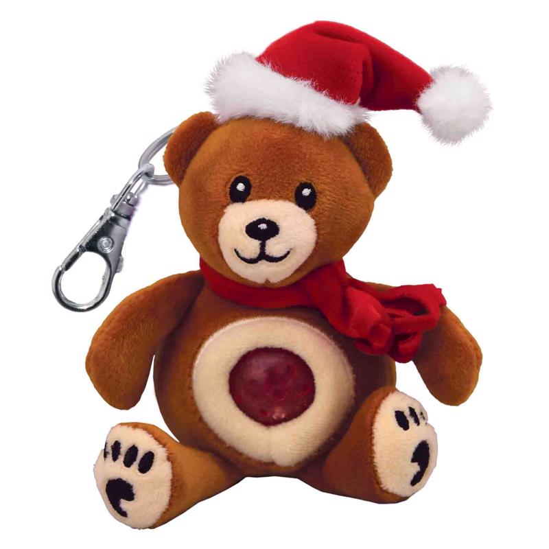 Shawshank LEDz Teddyroos Christmas Teddy Keychain
