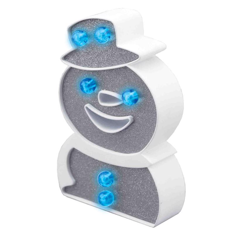 Shawshank LEDz LED Blue/White Snowman or Snowflake Marquee