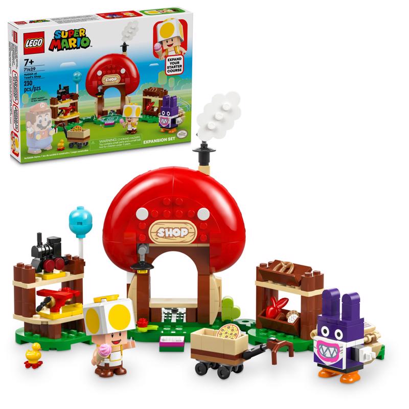LEGO Super Mario Nabbit at Toad's Shop Expansion Set Building Set Multicolor