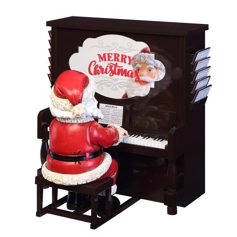 Mr. Christmas Sing-A-Long Santa Animated Decor 10 in.