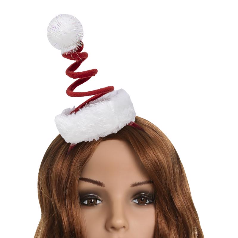 Dyno 9.25 in. Spiral Hat w/pom Headband