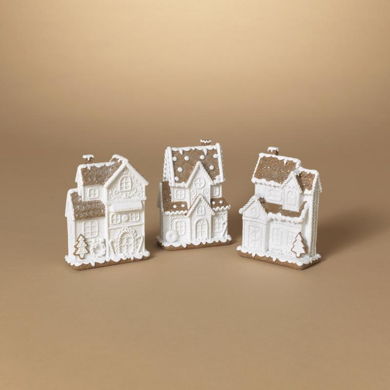 Gerson Gingerbread House Table Decor 6 in.