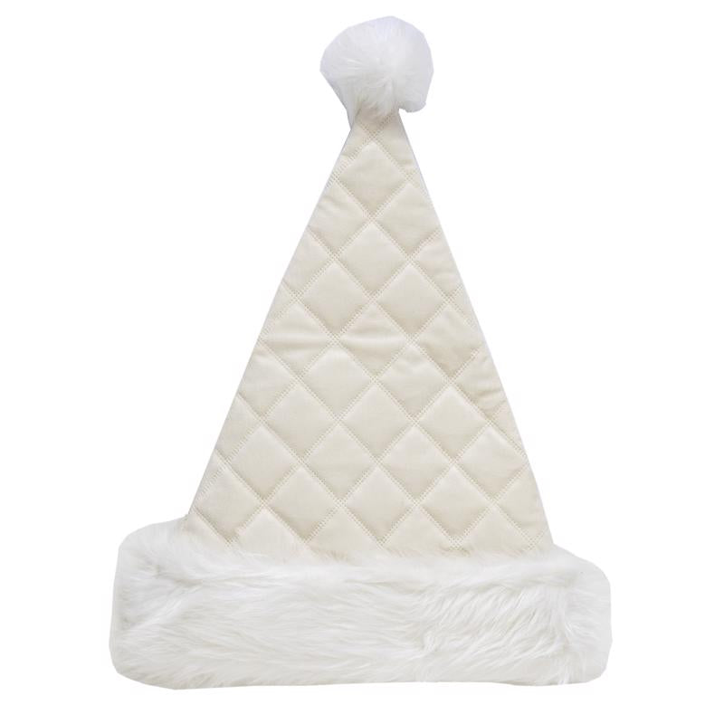 Dyno 17 in. Velvet Santa Hat