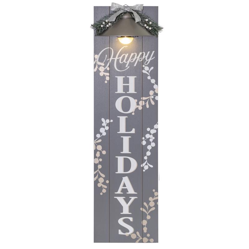 Dyno Assorted Holiday Welcome Porch Sign 48 in.