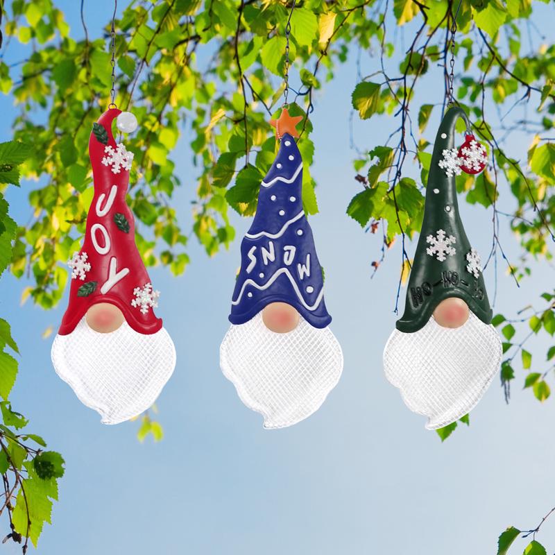 Alpine Christmas Bird Feeder Hanging Sign