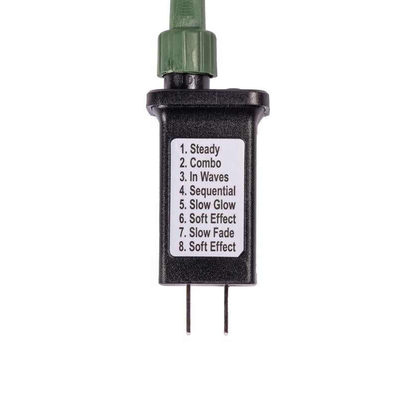 Holiday Bright Lights 1-2 Tree 9 ft. Full LED 600 ct Highland Green Spruce Color Changing Christmas