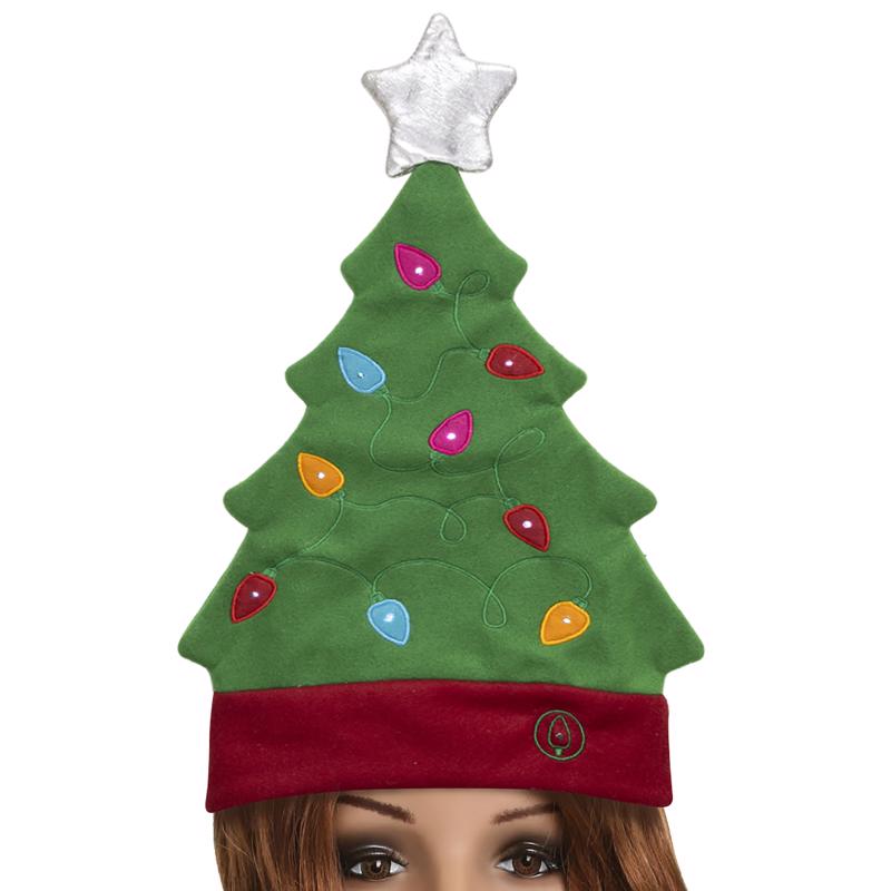 Dyno 17 in. Christmas Tree/LED Santa Hat