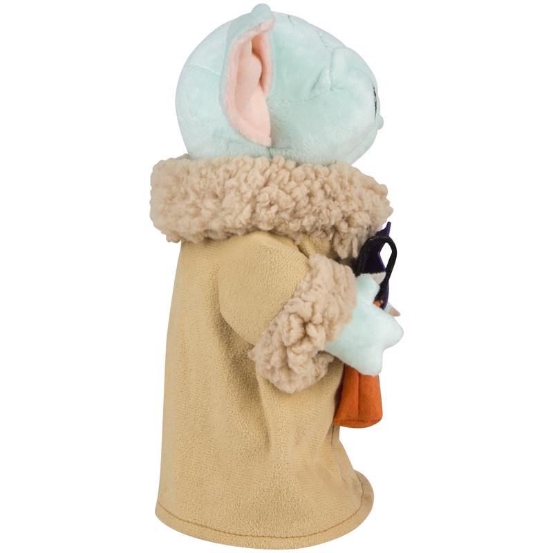 Gemmy 1 ct 11 in. Animated Plush Grogu with Tentacle Trick or Treat Bag Halloween Decor