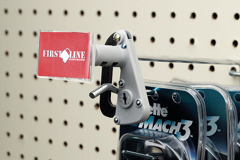 Peg Hook Stop Lock