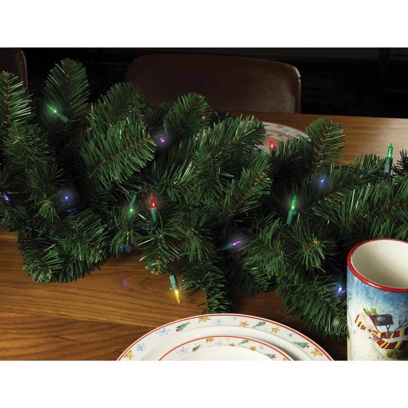 Celebrations Classic LED T5 Multicolored 100 ct String Christmas Lights 24.75 ft.