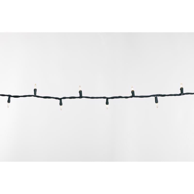 Celebrations Classic LED T5 Warm White 100 ct String Christmas Lights 24.75 ft.