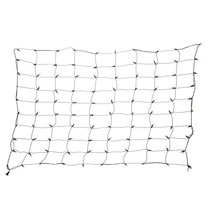 Celebrations Classic LED T5 Warm White 100 ct Net Christmas Lights 4 ft.