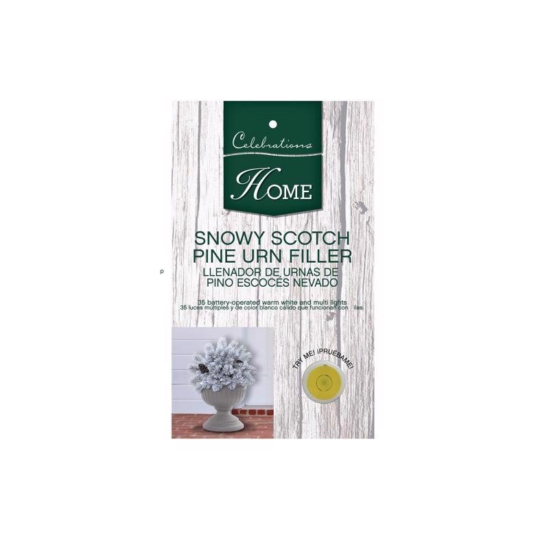 Celebrations Home Snowy Mixed Pine Urn Filler