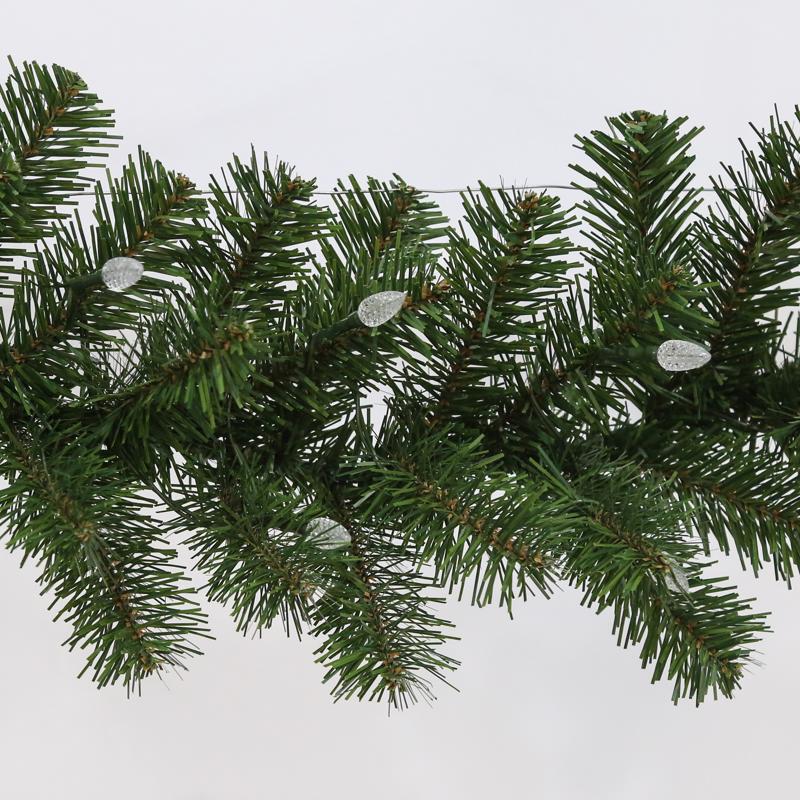 Celebrations 6 ft. L LED Prelit Multicolored LED and Multi-Function Northern Pine Garland