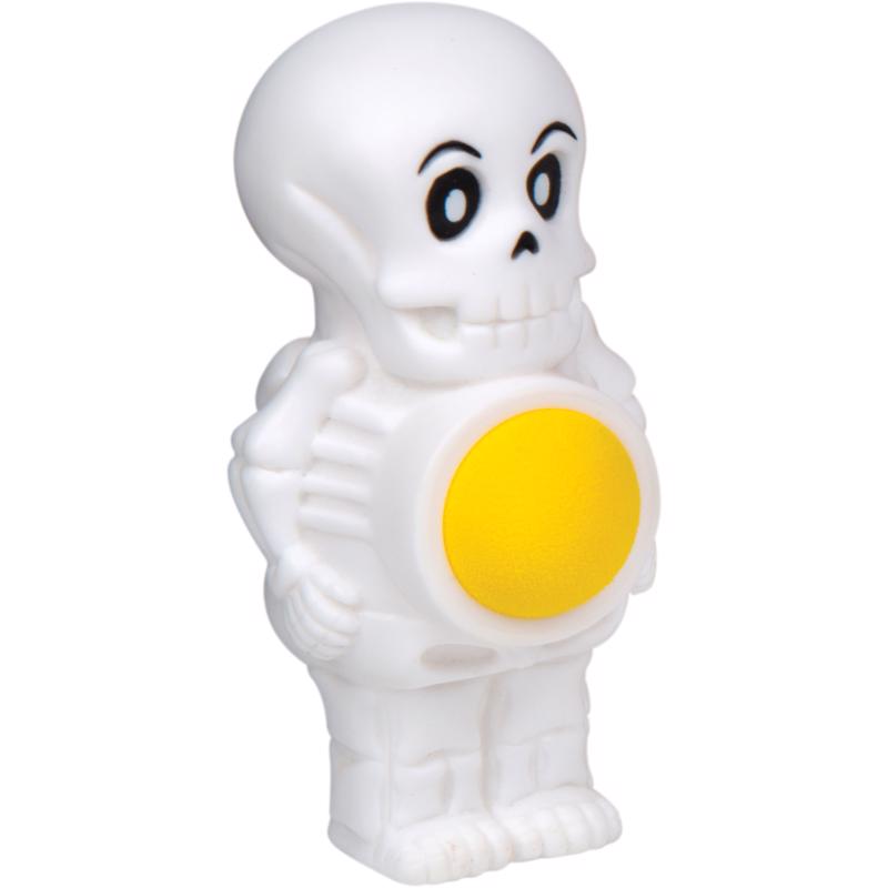 Master Toys Skeleton Ball Popper Toy White/Yellow