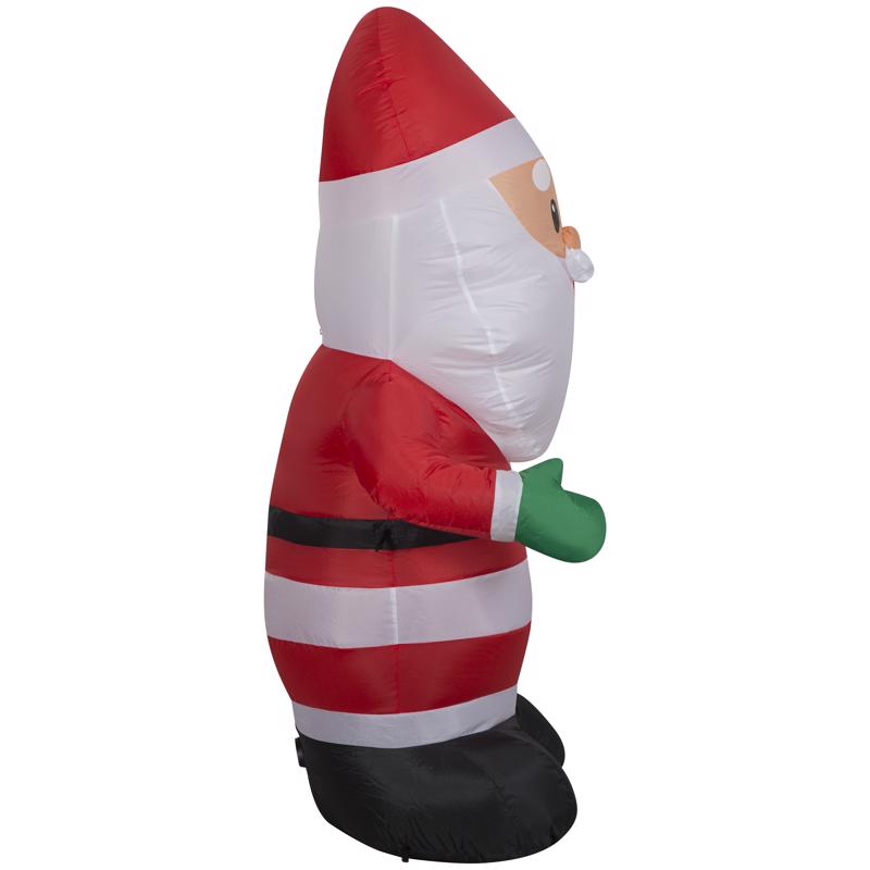 Gemmy Airblown Christmas Inflatable Santa Claus 48 in. Inflatable
