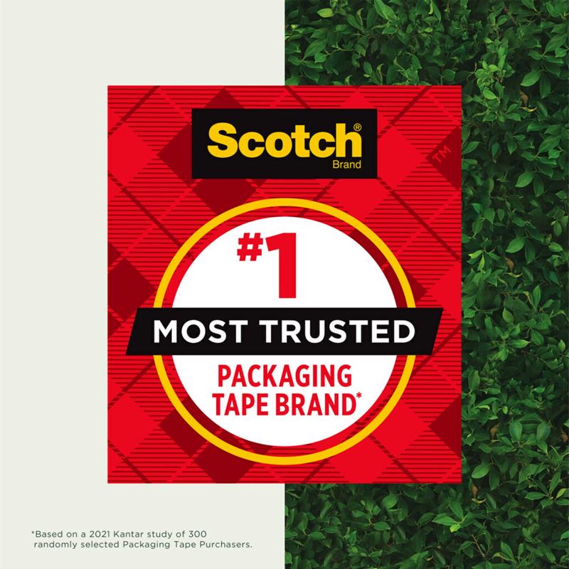 Scotch Box Lock 1.88 in. W X 25 yd L Paper Tape