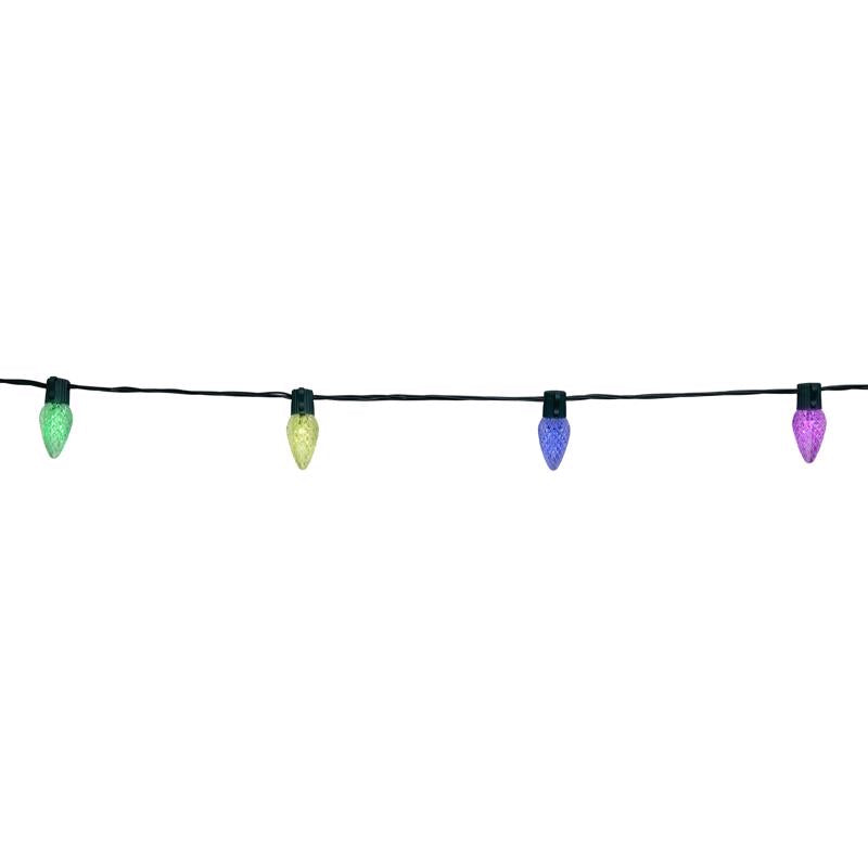 Celebrations Platinum LED RGBW Novelty Smart-Enabled Christmas Lights 6 ft.