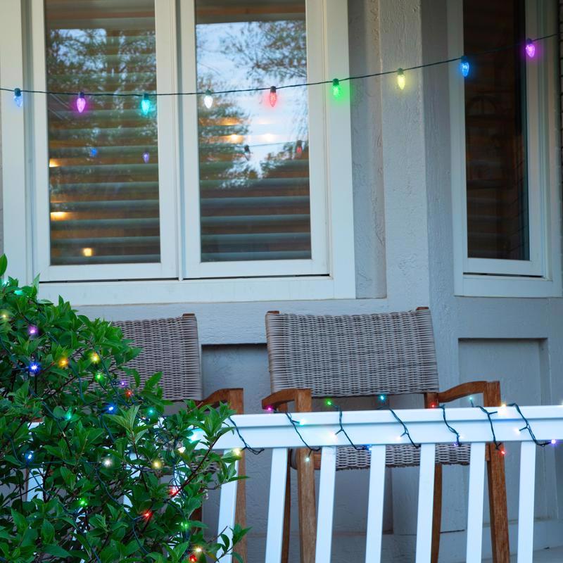 Celebrations Platinum LED RGBW Novelty Smart-Enabled Christmas Lights 6 ft.