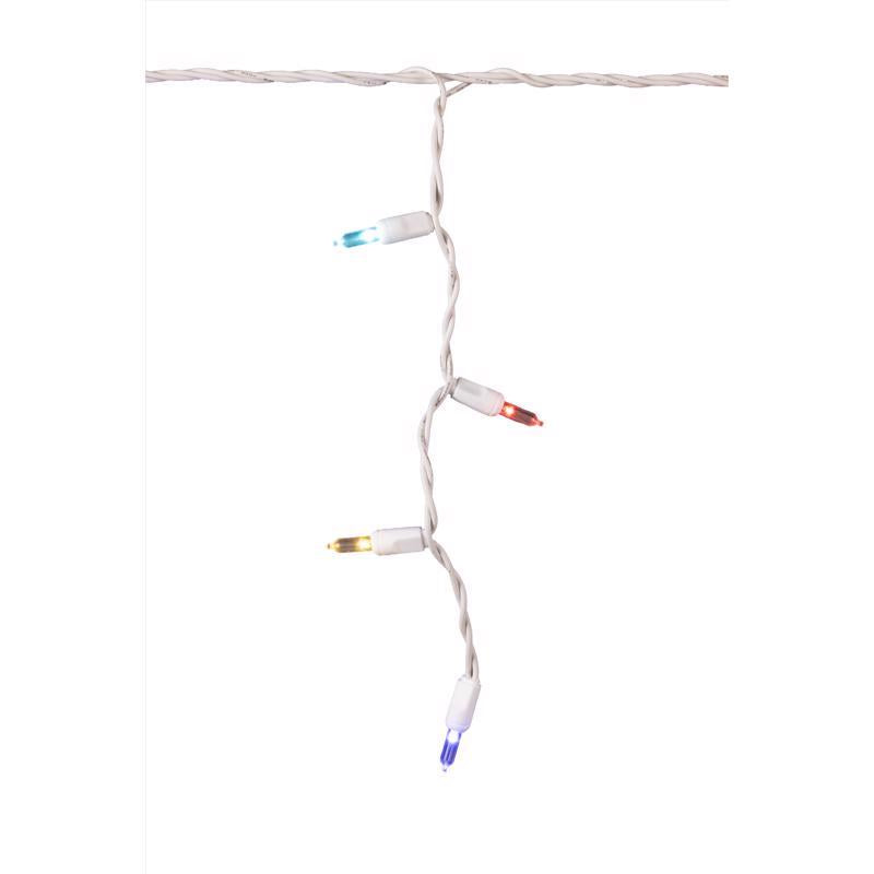 Celebrations Platinum LED T5 RGBW 100 ct Icicle Christmas Lights 9.5 ft.