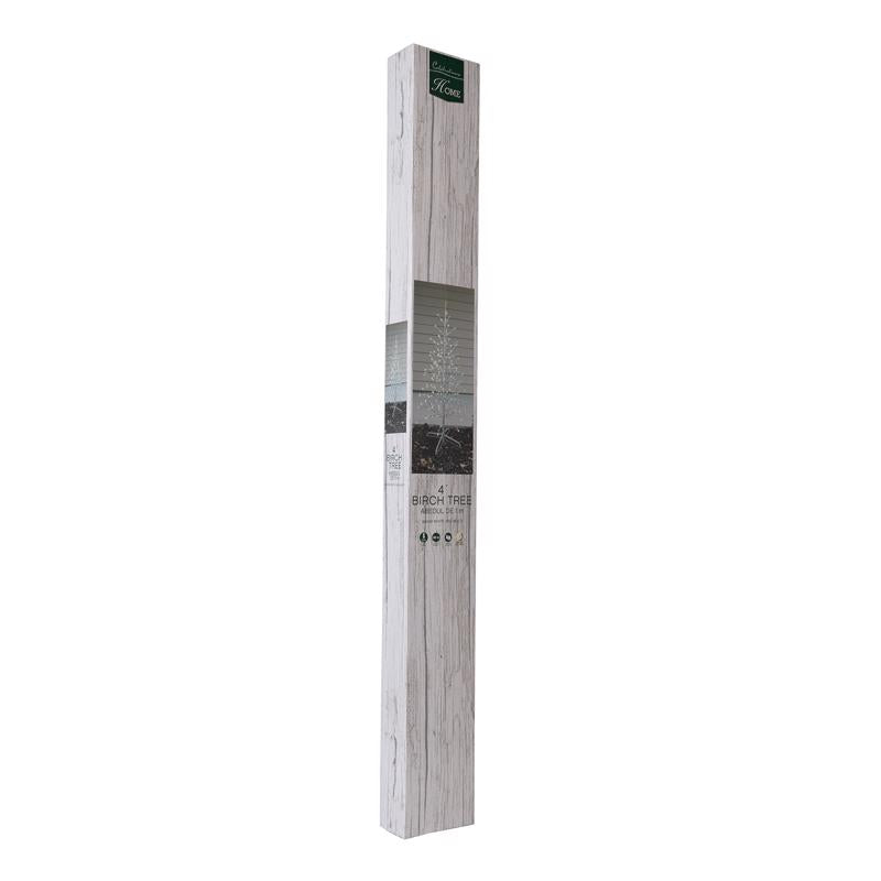 Celebrations LED Multi Birch 4 ft. Yard Decor
