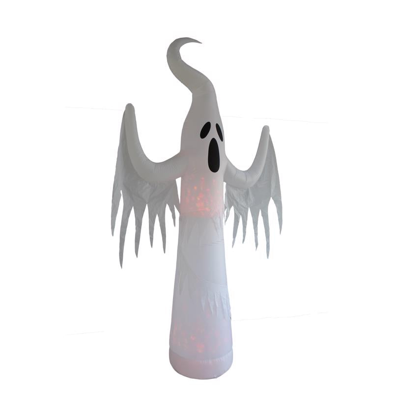 A Holiday Company 12 ft. Prelit Giant Glowing Ghost Inflatable