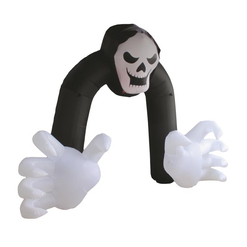 A Holiday Company 13 ft. Prelit Reaper Archway Inflatable