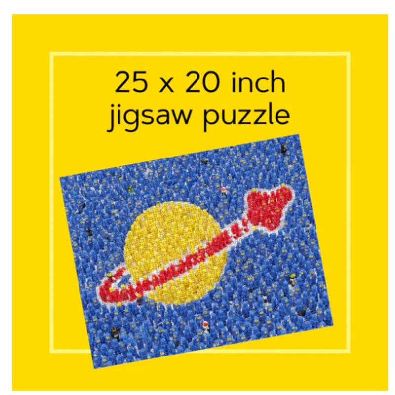 LEGO Licensed Minifigure Space Mission Puzzle Multicolored 1000 pc