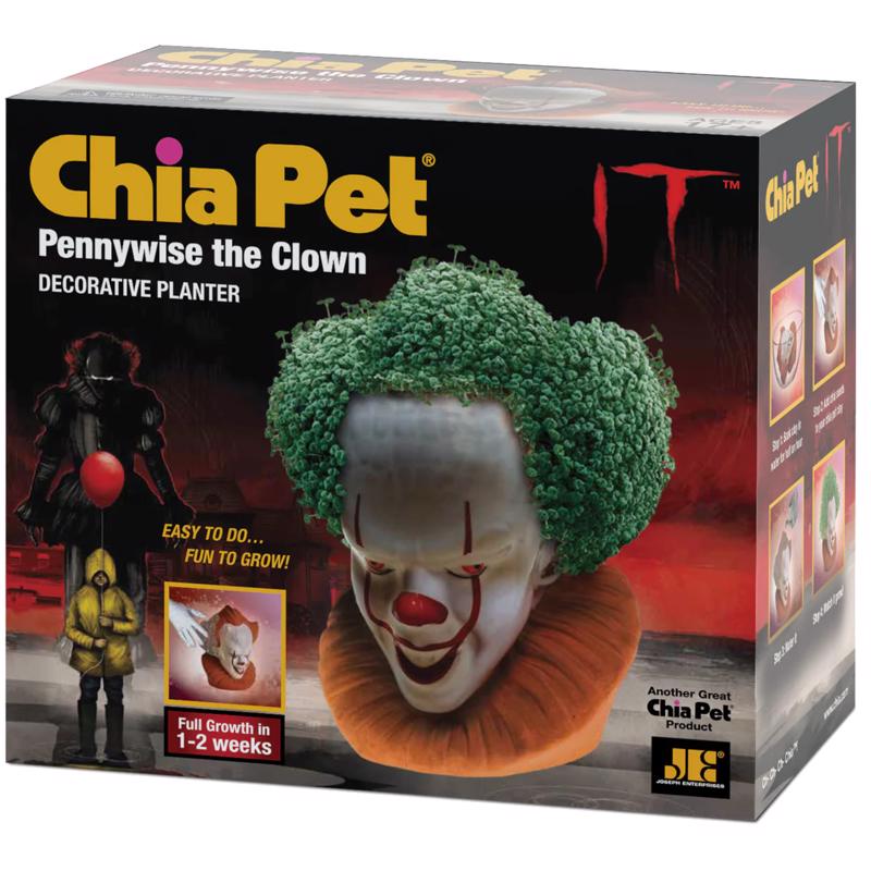 Chia Pet Pennywise the Clown Licensed Planter Clay