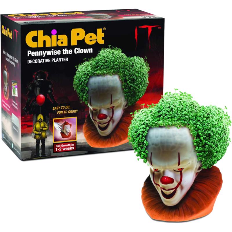 Chia Pet Pennywise the Clown Licensed Planter Clay