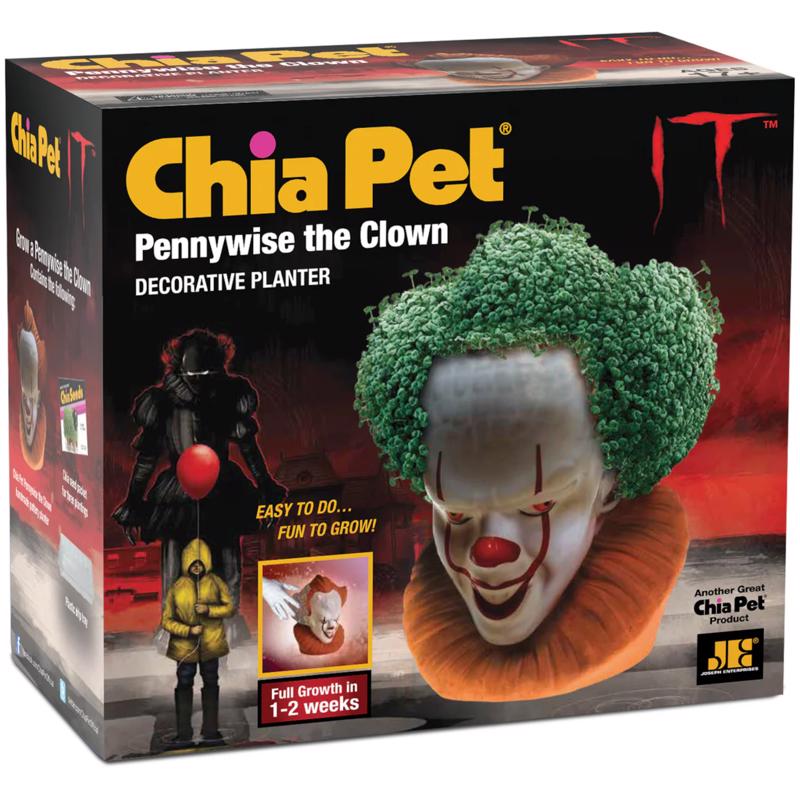 Chia Pet Pennywise the Clown Licensed Planter Clay