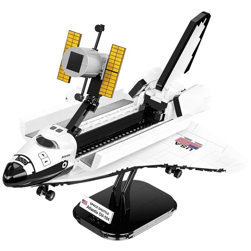 COBI Space Shuttle Atlantis Block Set Black/White 685 pc