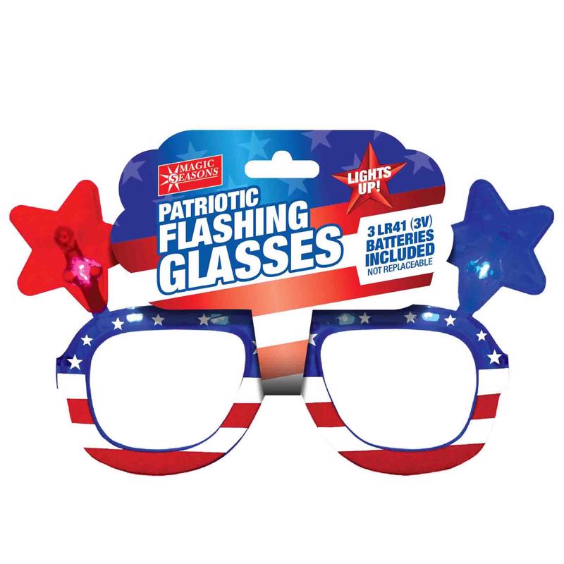 Shawshank LEDz Magic Seasons Patriotic Flashing Accessories