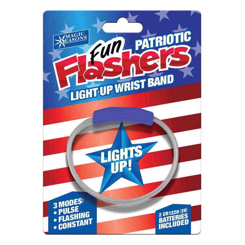 Shawshank LEDz Magic Seasons Patriotic Flashing Accessories