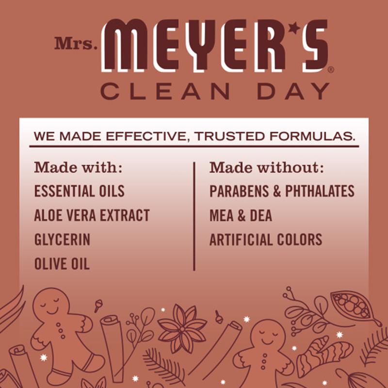 Mrs. Meyer's Clean Day Gingerbread Scent Liquid Soap 12.5 oz
