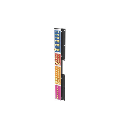 40 in. H X 5 in. W X 3 in. D Black Metal Brass Fittings Finder Board Display