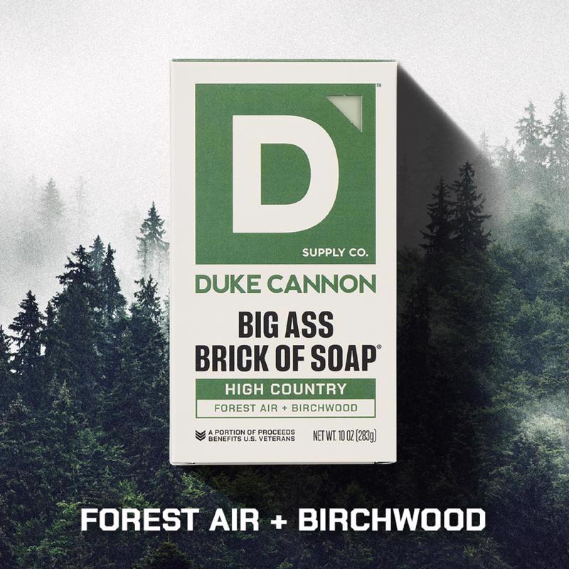 Duke Cannon High Country Forest Air + Birchwood Scent 10 oz
