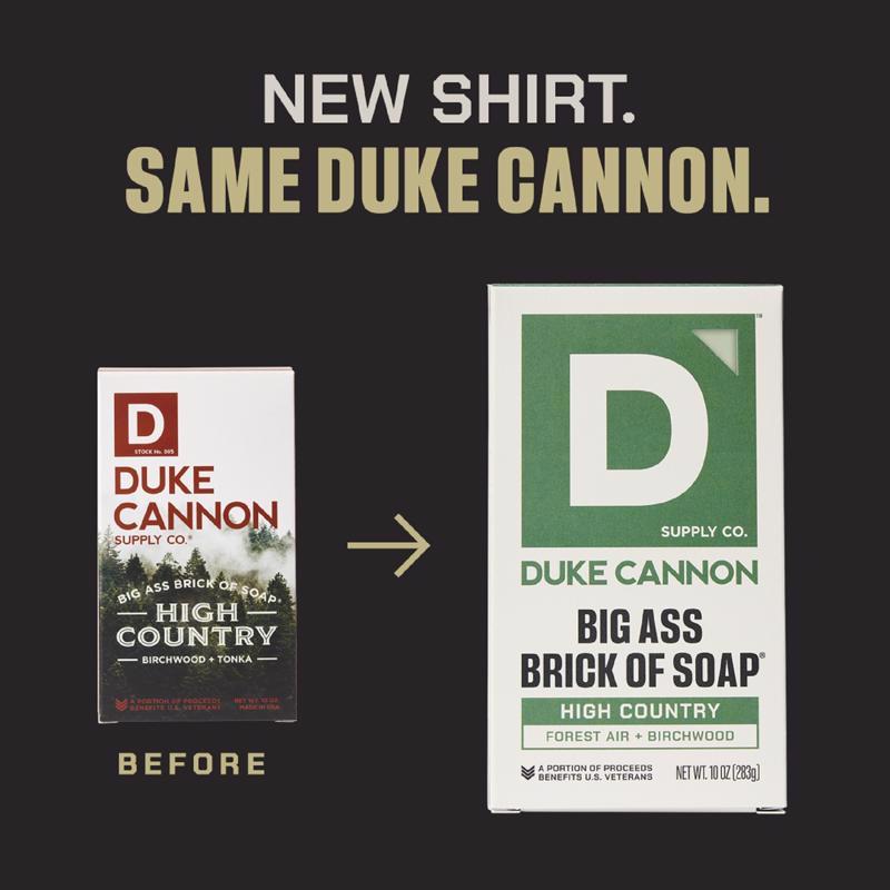 Duke Cannon High Country Forest Air + Birchwood Scent 10 oz