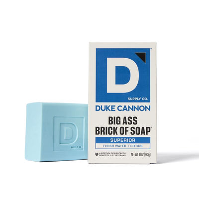 Duke Cannon Superior Fresh Water + Citrus Scent Bar Soap 10 oz