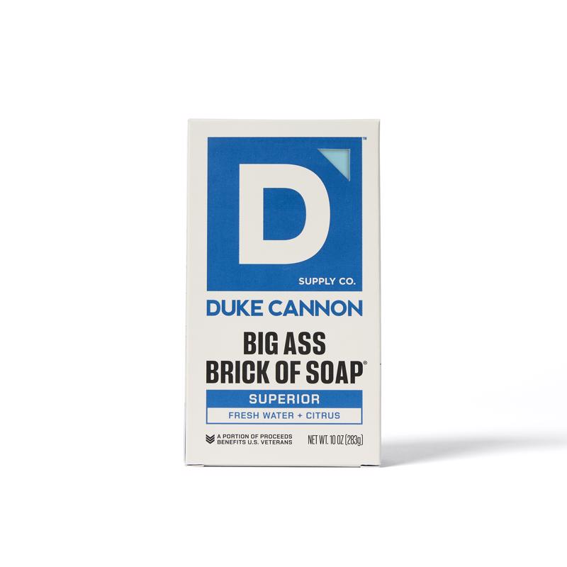Duke Cannon Superior Fresh Water + Citrus Scent Bar Soap 10 oz