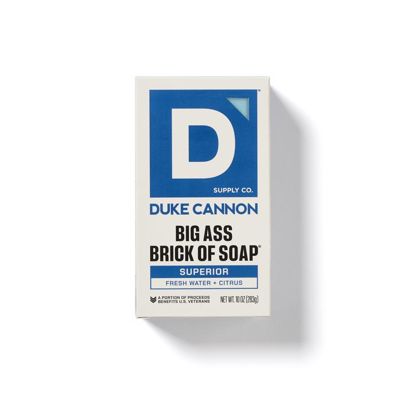 Duke Cannon Superior Fresh Water + Citrus Scent Bar Soap 10 oz