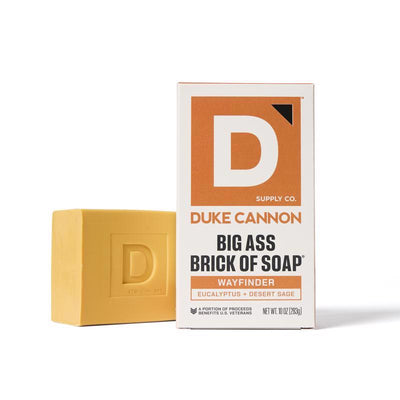 Duke Cannon Wayfinder Eucalyptus + Desert Sage Scent Bar Soap 10 oz