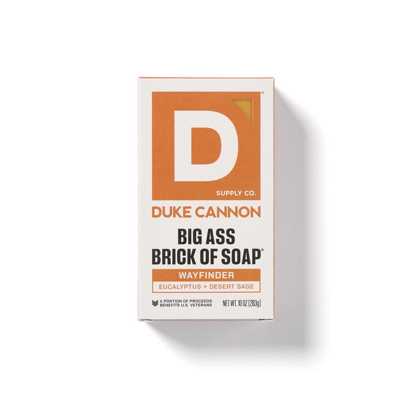 Duke Cannon Wayfinder Eucalyptus + Desert Sage Scent Bar Soap 10 oz