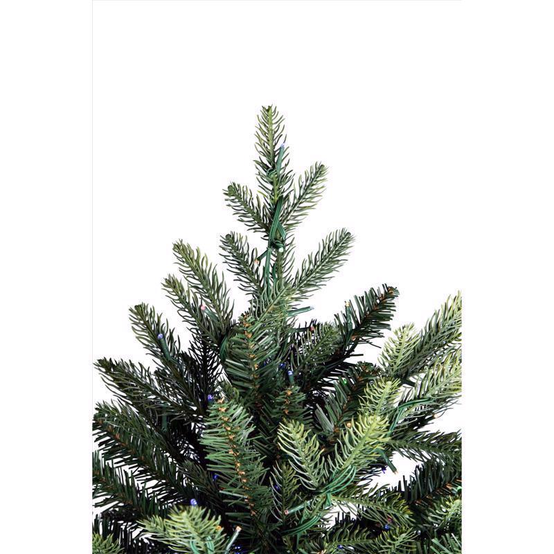 Holiday Bright Lights 7-1/2 ft. Full LED 2250 ct Emerald Pine Sparkle Christmas Tree