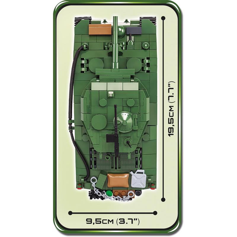COBI Sherman M4A3E2 Block Set Green 720 pc
