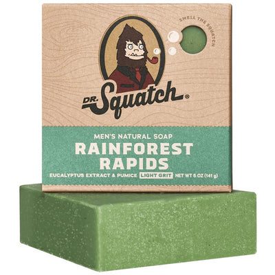 Dr. Squatch Rainforest Rapids Scent Bar Soap 5 oz
