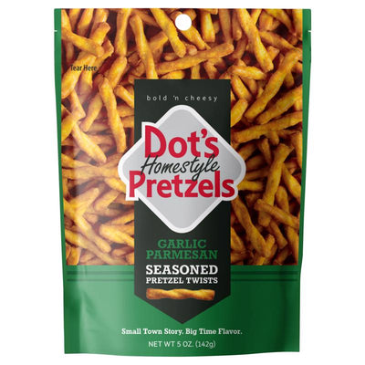 Dot's Homestyle Garlic Parmesan Pretzels 5 oz Bagged
