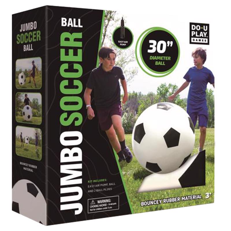 TreLines Do-U-Play Jumbo Soccer Ball Black/White