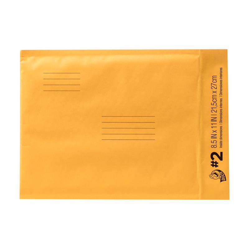 Duck 8.5 in. W X 11 in. L No. 2 Beige Padded Envelope